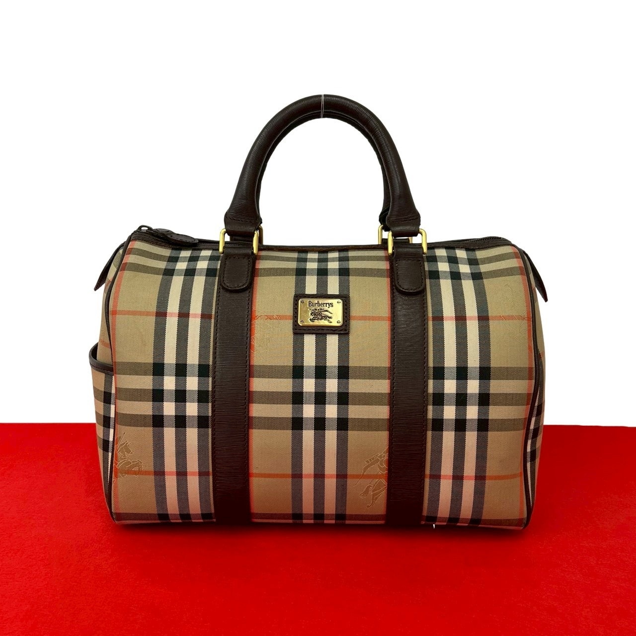 B (目立った傷や汚れなし)】BURBERRY バーバリー ノバチェック