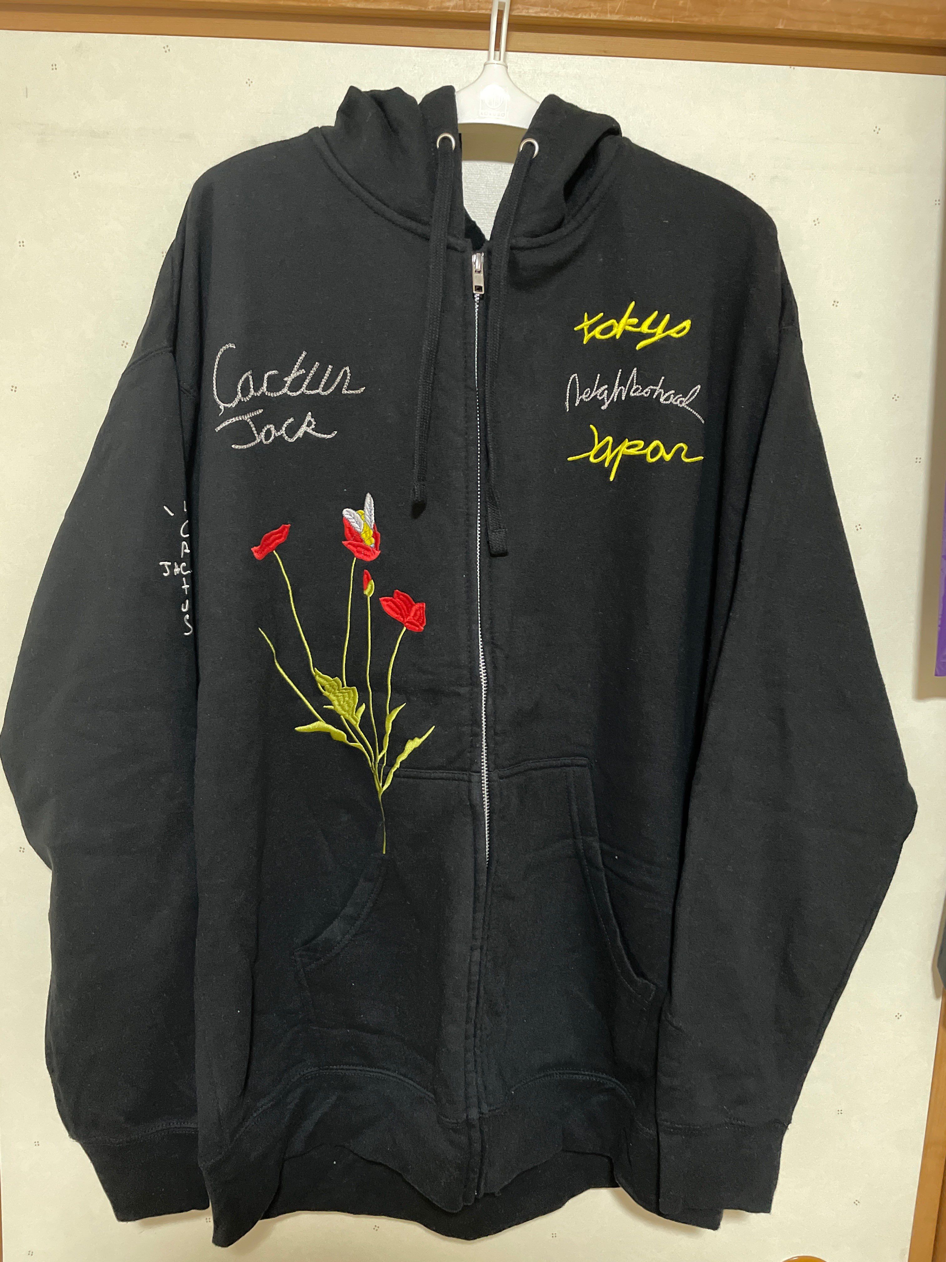 NEIGHBORHOOD Travis Scott Cactus Jack Carousel Hoodie "Black"