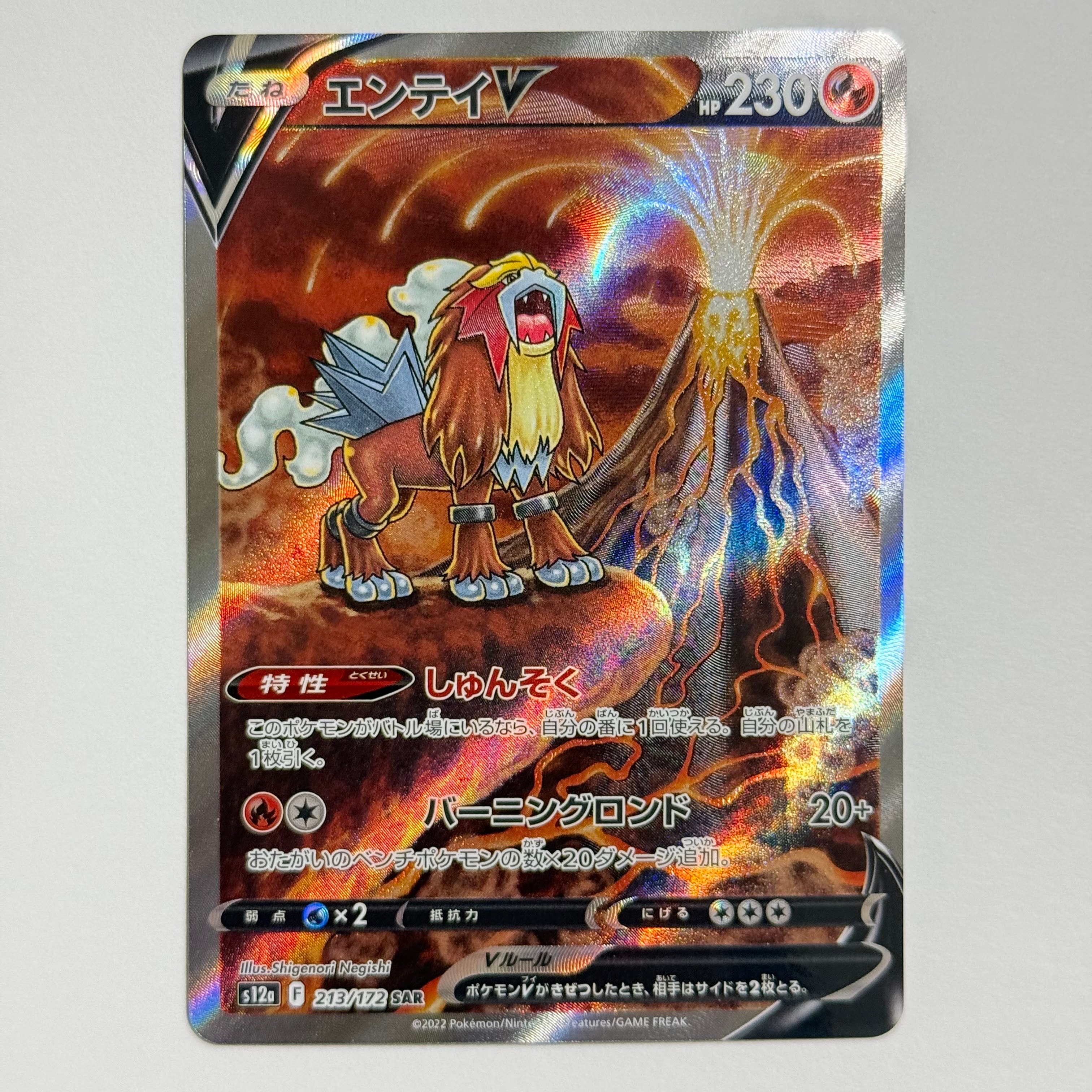 エンテイV SAR[s12a 213/172](ハイクラスパック「VSTARユニバース」)