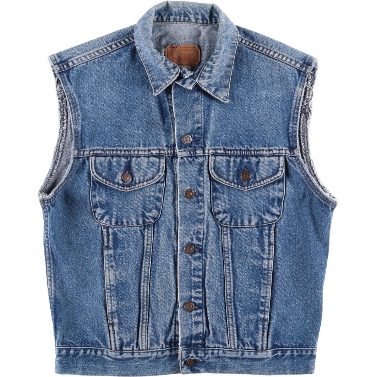 古着 80年代 ギャップ GAP PIONEEFR オールドギャップ デニムベスト メンズS相当 ヴィンテージ/eaa544745