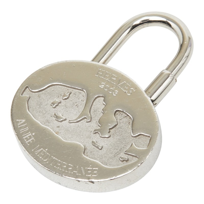 エルメス ANNNE MEDITERRANCE 地中海 カデナ シルバー メタル レディース HERMES 【中古】