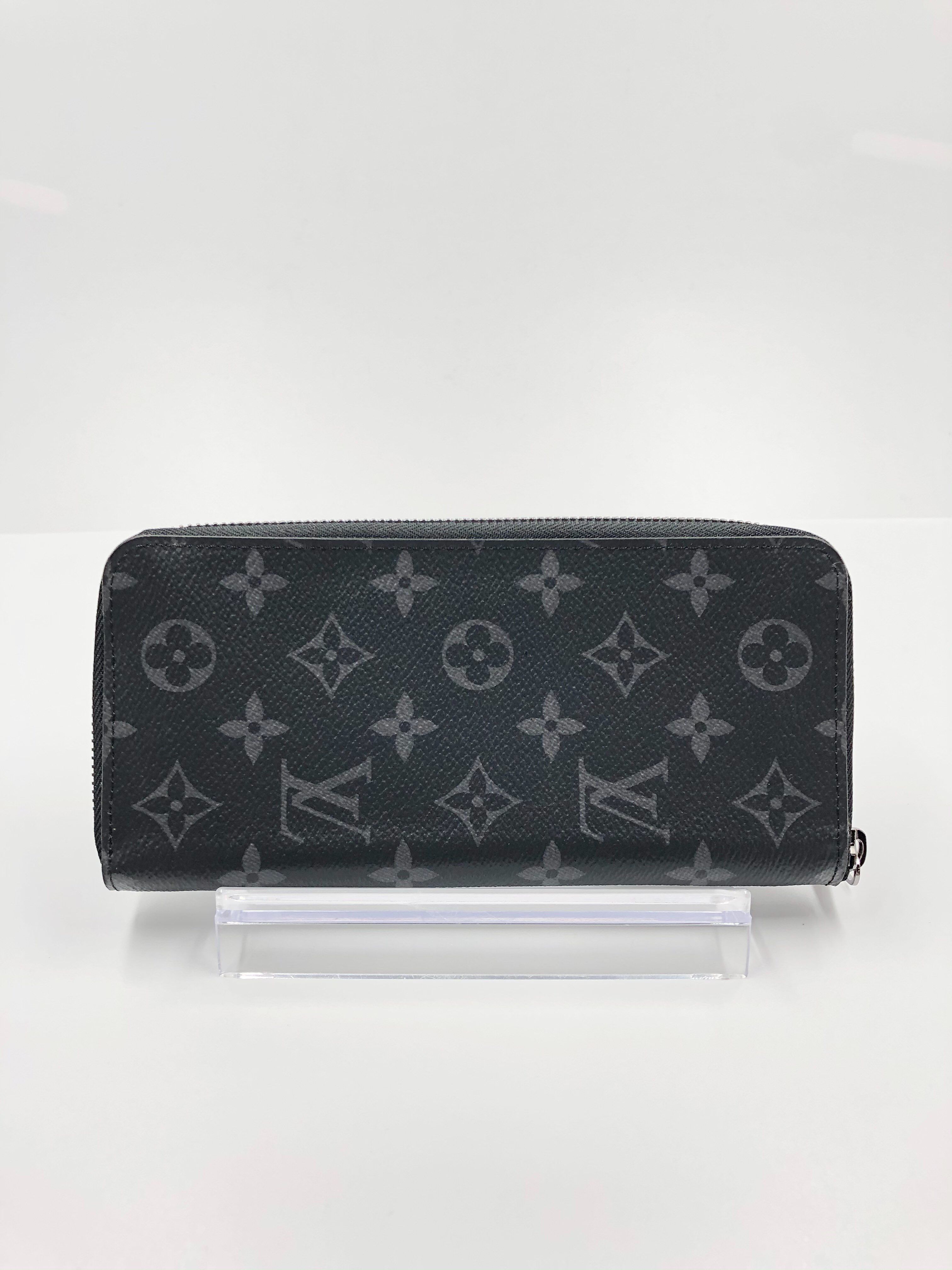 Louis Vuitton Zippy Wallet Vertical Monogram Eclipse