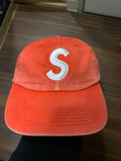 Supreme Pigment Print S Logo 6-Panel "Orange"