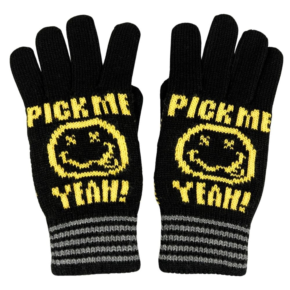 HYSTERIC GLAMOUR ヒステリックグラマー ニルヴァーナ カートコバーン スマイル ニット グローブ 手袋 56237