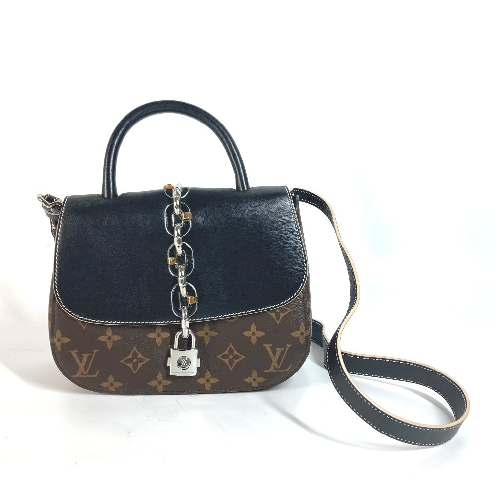 ルイヴィトン LOUIS VUITTON チェーンイット PM M44115 モノグラム 2WAYバッグ ハンドバッグ ショルダーバッグ カバン ショルダーバッグ モノグラムキャンバス ブラウン 美品