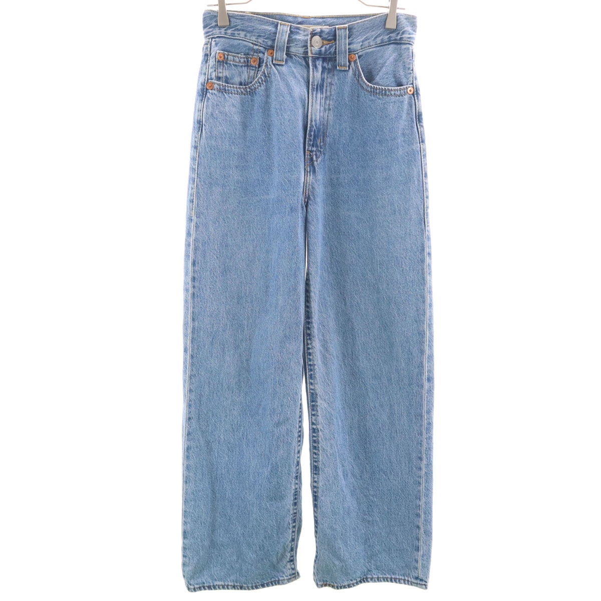 LEVI'S PREMIUM リーバイスプレミアム ビッグE ハイライズ ルーズ デニムパンツ w27 ブルー ジーンズ