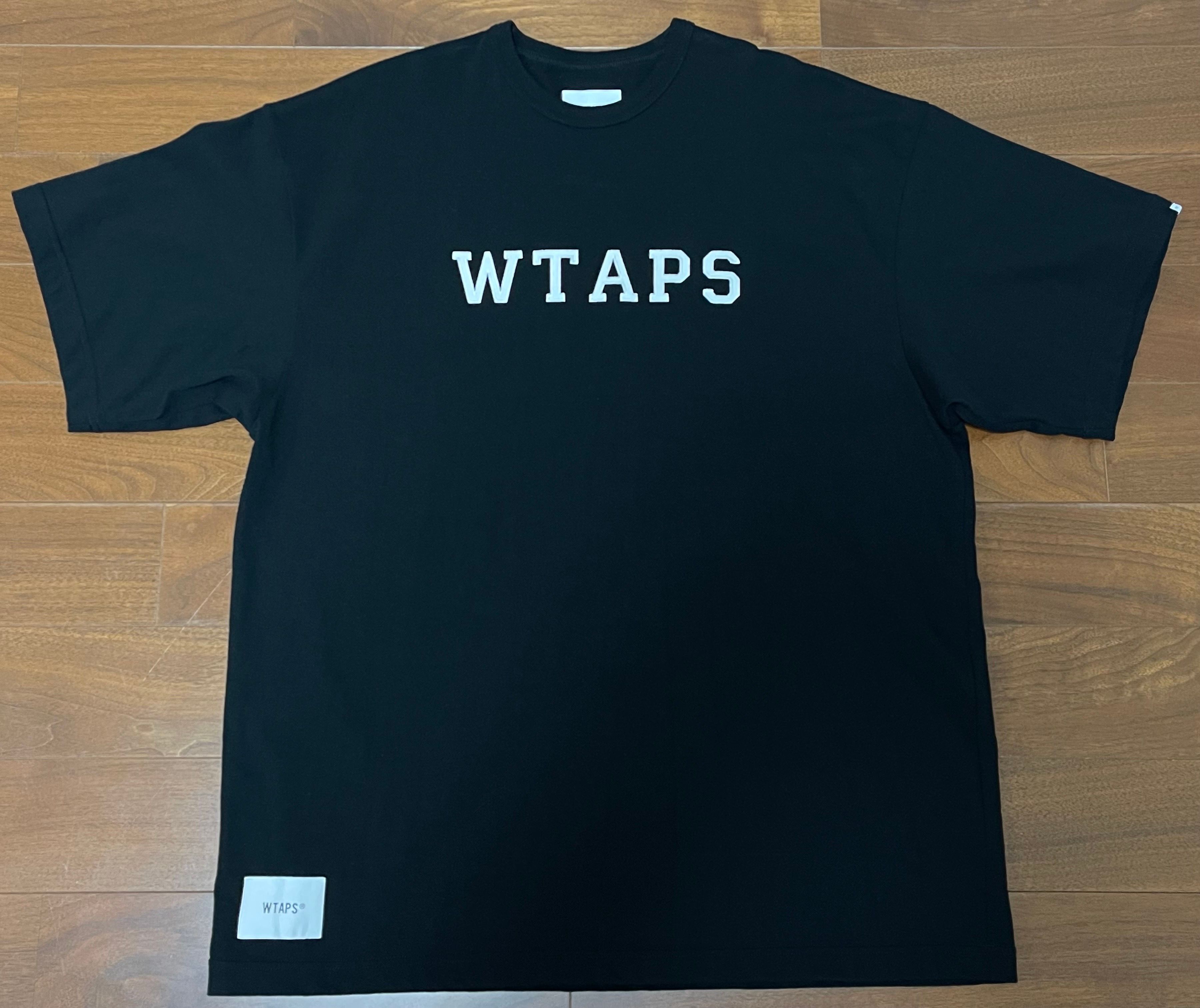 Wtaps Academy / SS / Cotton. College "Black"