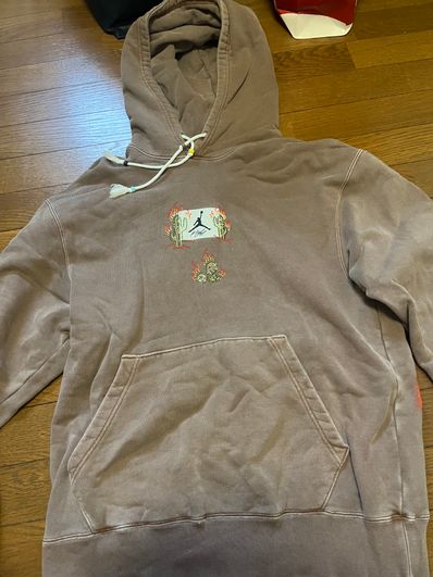 Travis Scott x Air Jordan Brand M J TS Hoodie "Archaeo Brown"