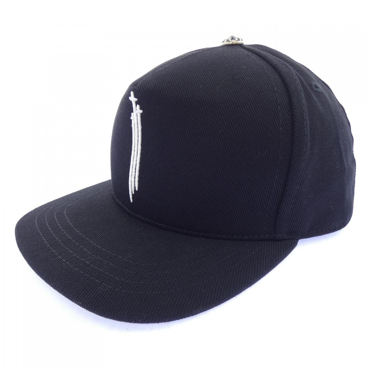 Chrome Hearts Baseball Cap RS 3 Cross "Black/White"
