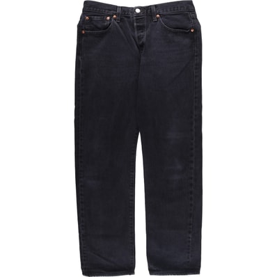 古着 リーバイス Levi's 501 ブラックデニム ストレートデニムパンツ メンズw32相当/eaa588178