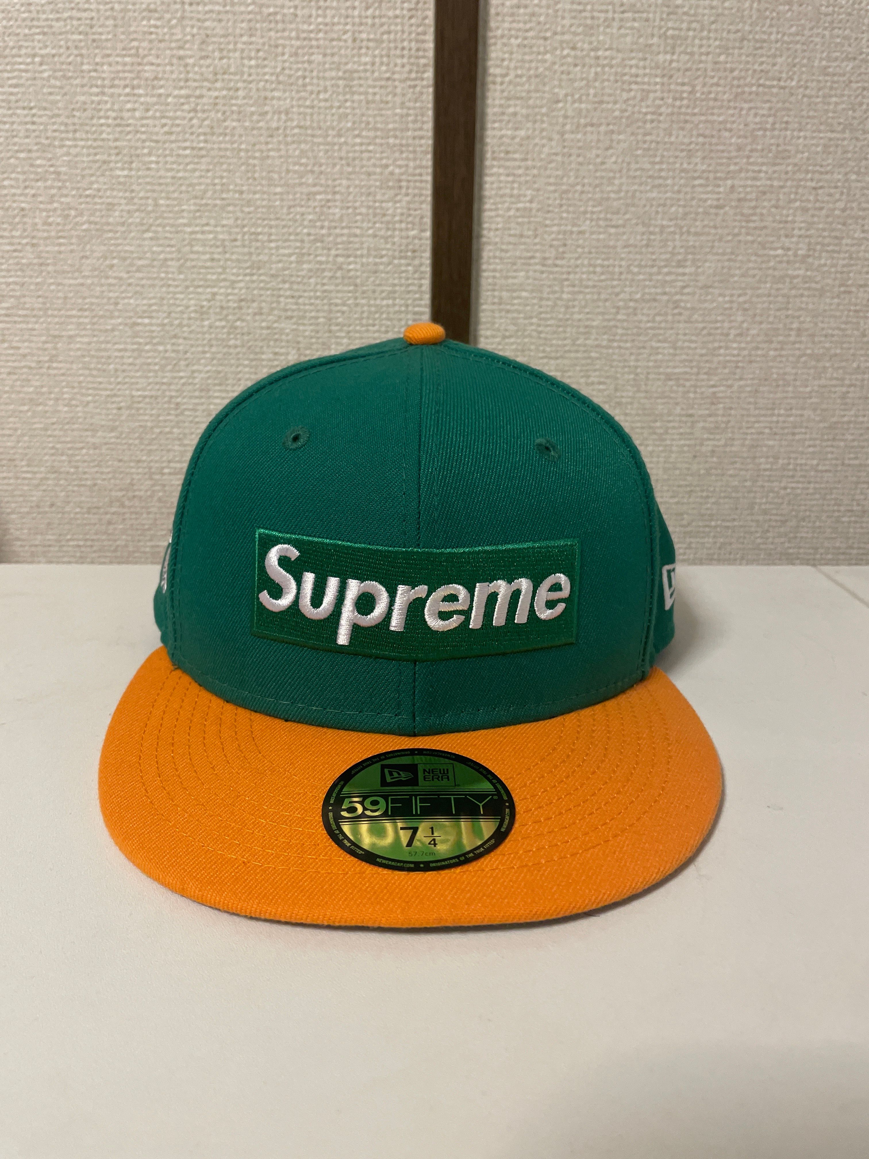Supreme 2-Tone Box Logo New Era "Green"