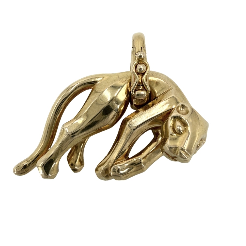 CARTIER カルティエ ペンダントトップ パンサー ジュエリー アクセサリー パンテール Au750 18金 K18イエローゴールド    レディース 約21.5g【中古品】