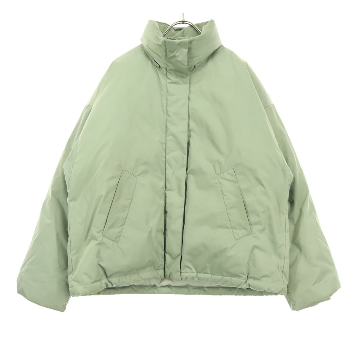 Adam et Rope' アダムエロペ ダウンジャケット F カーキ系