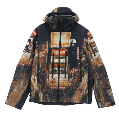 Supreme シュプリーム ジャケット 22AW TAPED SEAM SHELL JACKET テープドシーム シェル ジャケット ブラック系 S【中古】