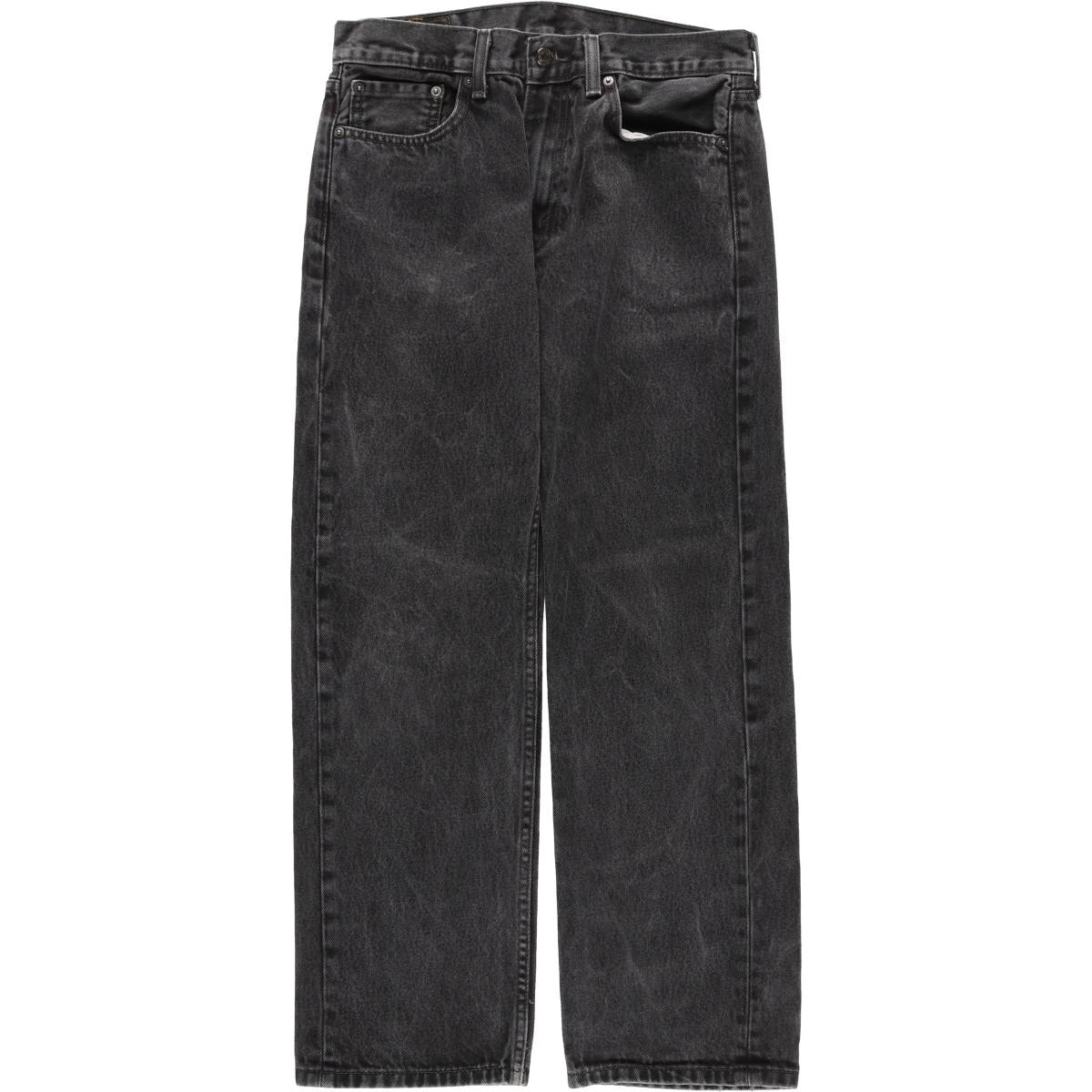 古着 リーバイス Levi's 505 ブラックデニム テーパードデニムパンツ メンズw32相当 ヴィンテージ/eaa614644