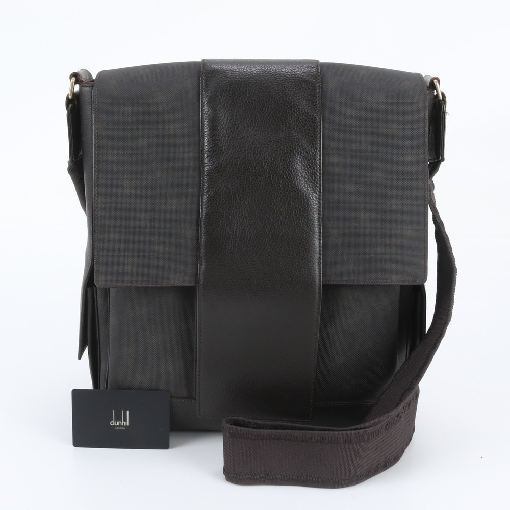 【美品】ダンヒル dunhill ディーエイト ショルダーバッグ B (目立った傷や汚れなし)】□美品 ダンヒル ディーエイトショルダー