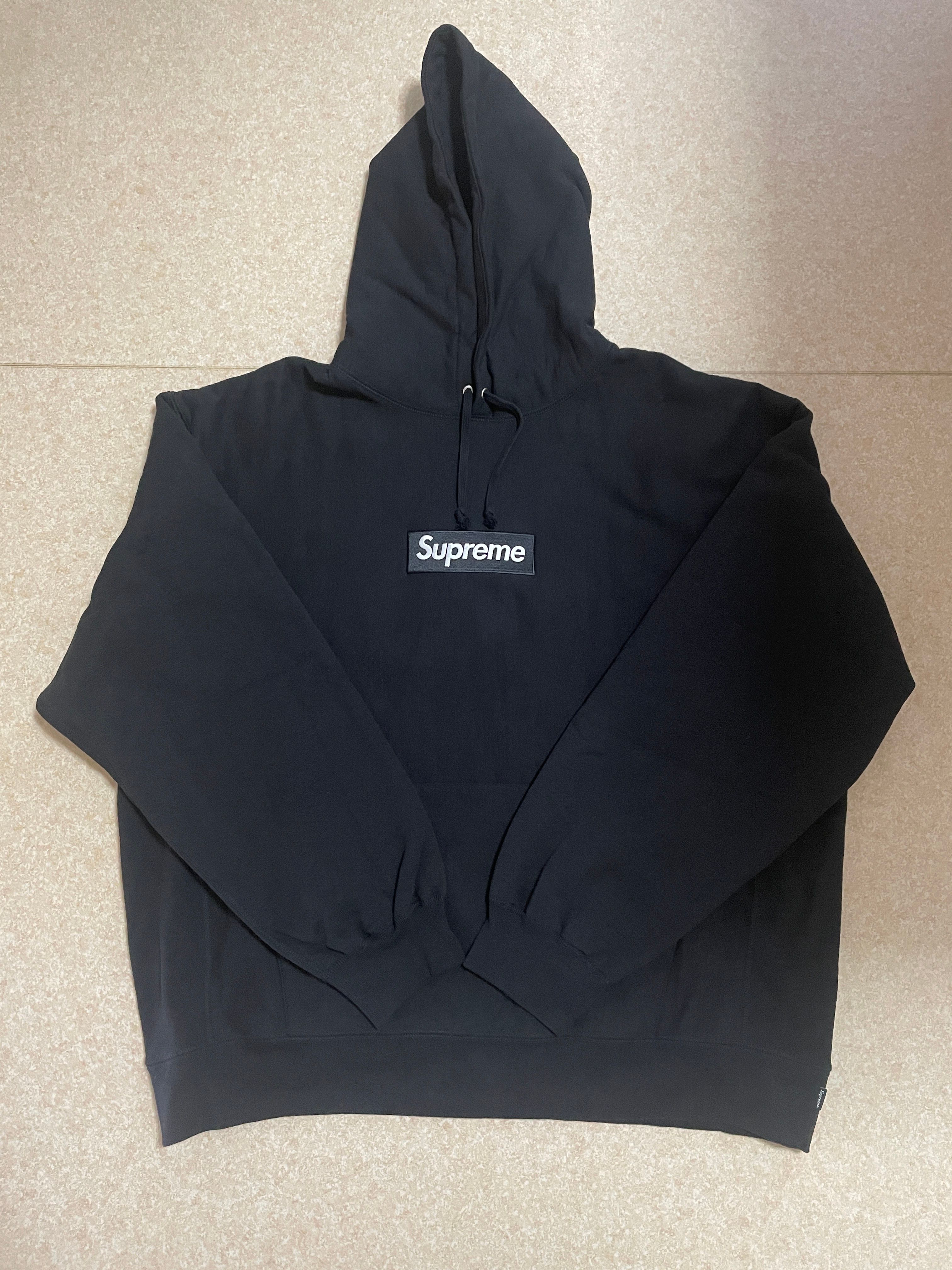 Supreme Box Logo Hooded Sweatshirt "Black" (23FW)