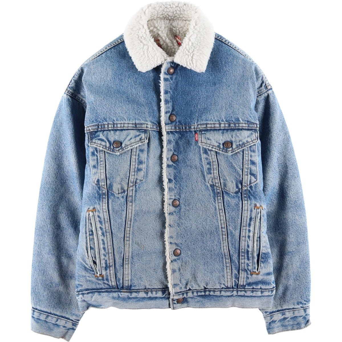 古着 リーバイス Levi's デニムボアジャケット メンズL相当 ヴィンテージ/eaa611140