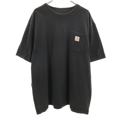 Carhartt カーハート 半袖 オリジナルフィット Tシャツ XL ブラック 無地 ポケT ヘビーウェイト