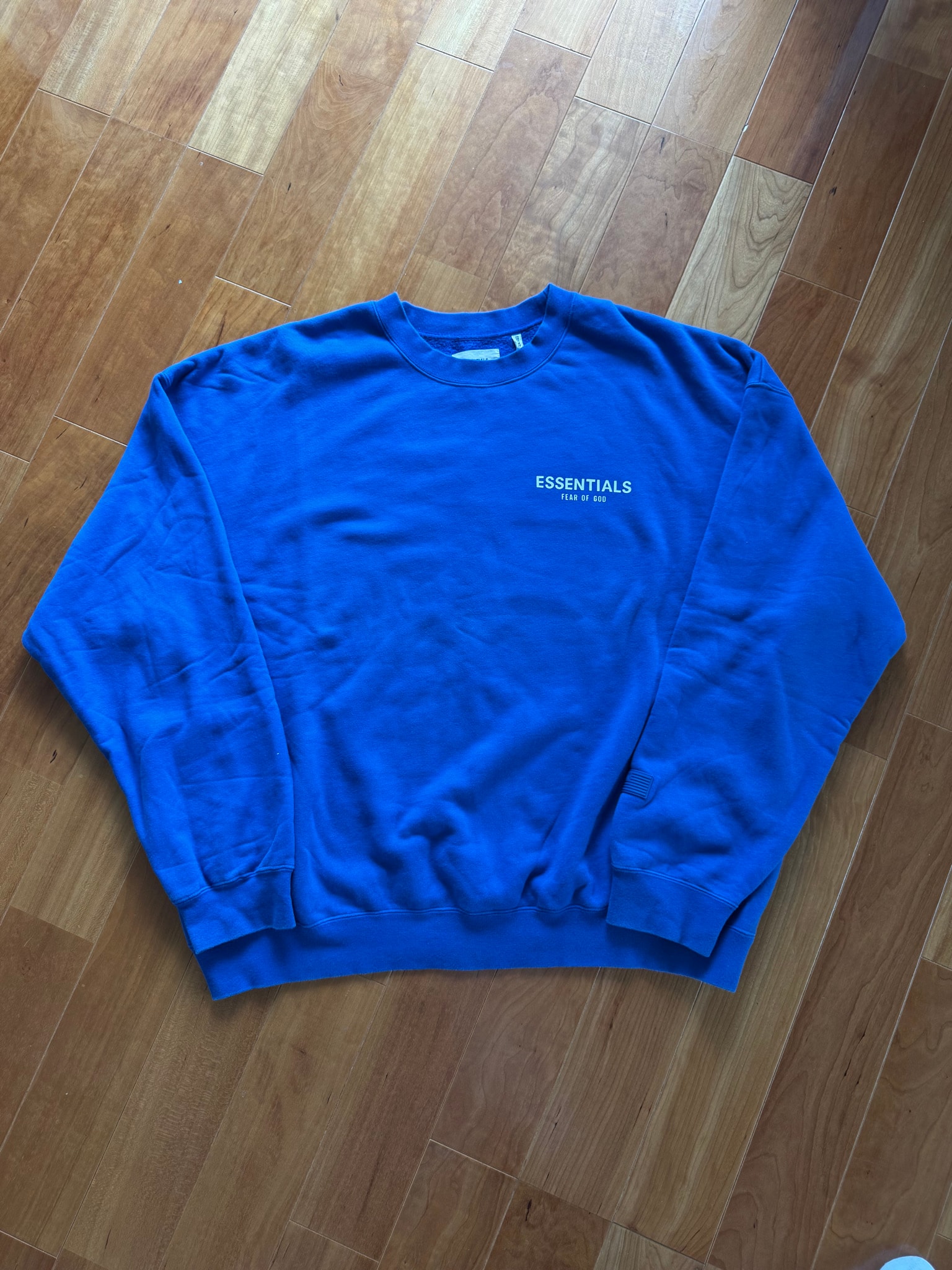 FEAR OF GOD Essentials x TMC Crenshaw Crewneck "Blue"