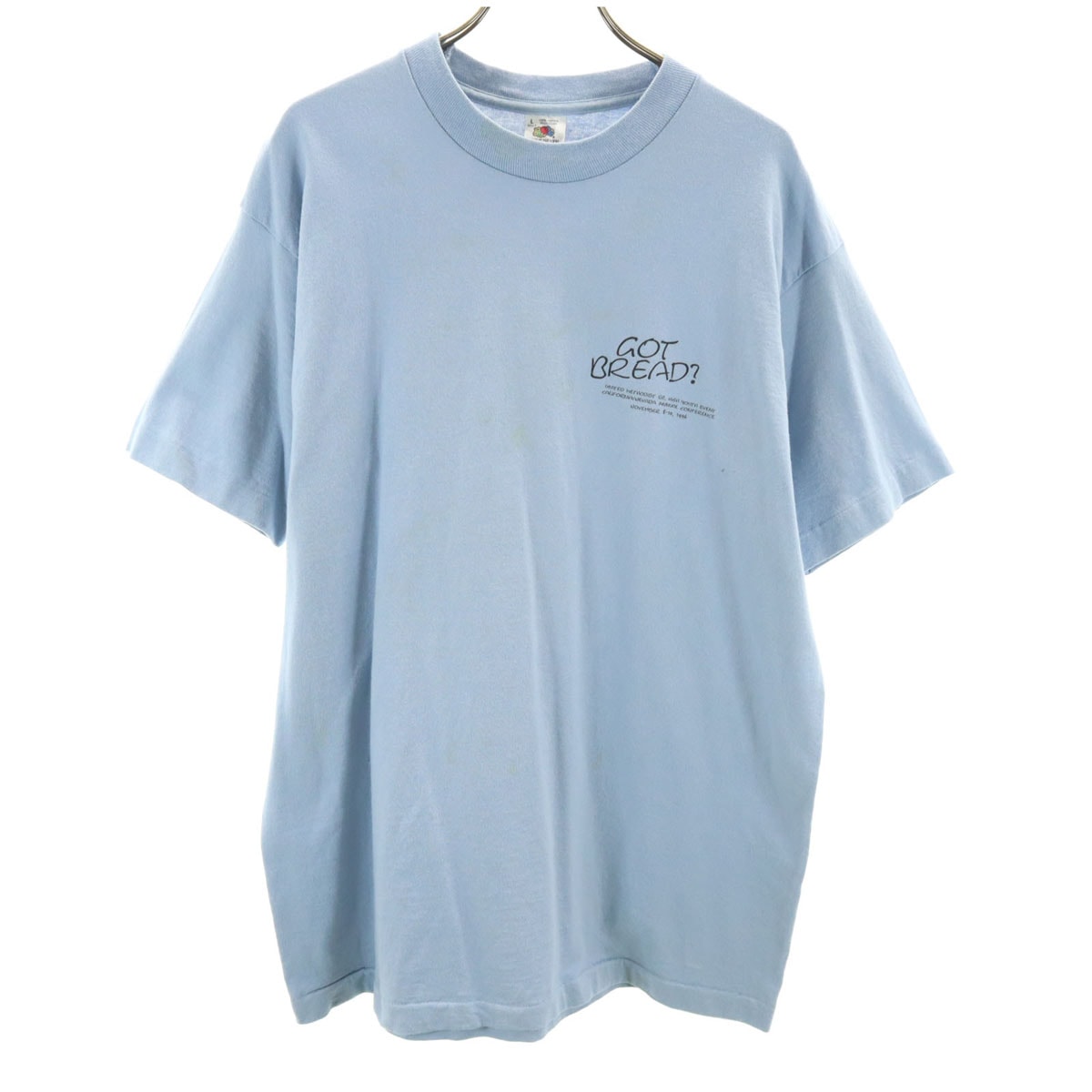 FRUIT OF THE LOOM フルーツオブザルーム 90s オールド USA製 イエスキリスト 半袖 ジーザス シングルステッチ Tシャツ L JESUS