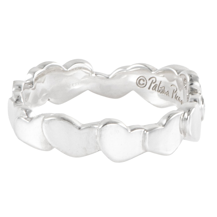 TIFFANY&Co. ティファニー モダン ハート リング 指輪 11号 スターリングシルバー シルバー【中古】
