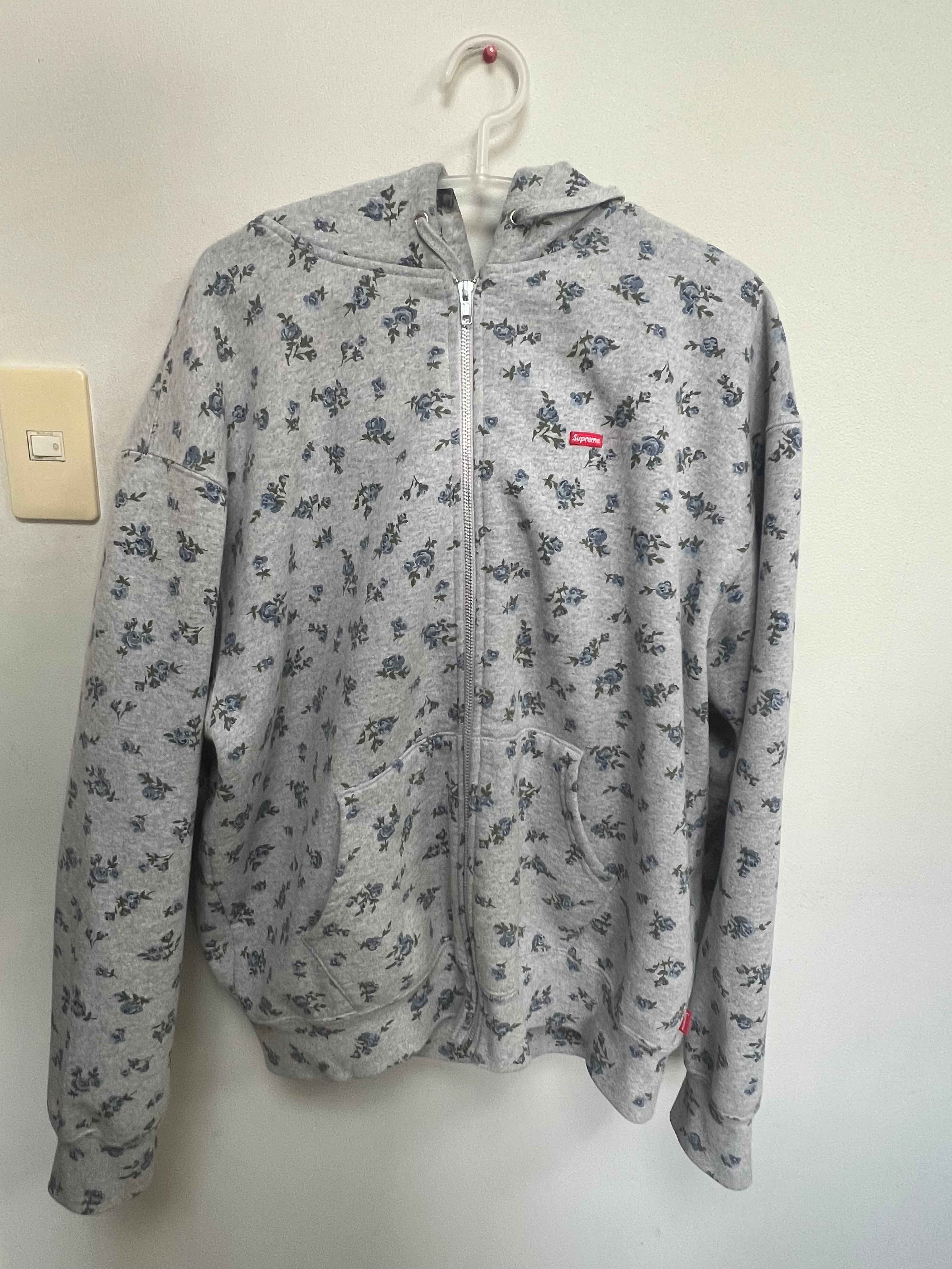 Supreme Small Box Zip Up Hooded Sweatshirt 