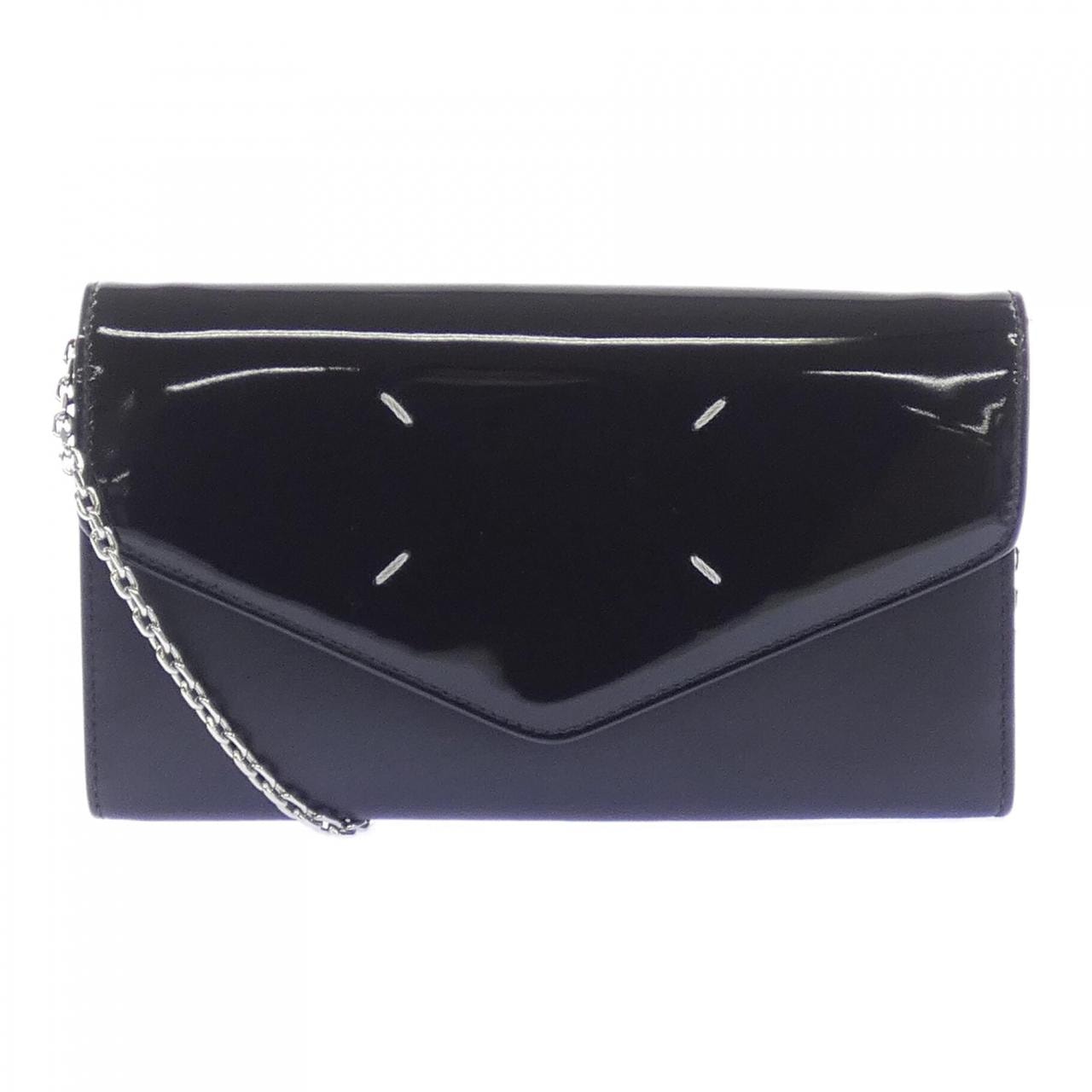 Maison Margiela Four Stitches Chain Wallet "Black"