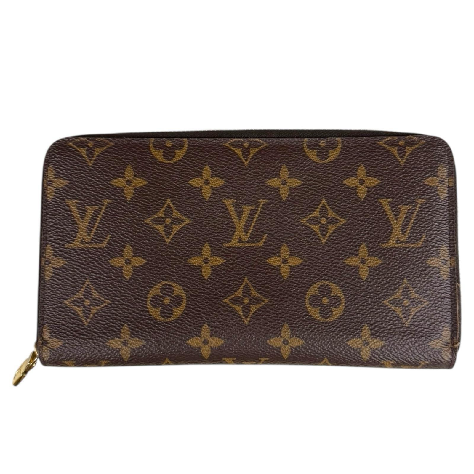 ルイヴィトン ジッピーオーガナイザー モノグラム 長財布 モノグラムキャンバス M62581 ユニセックス LOUIS VUITTON  中古