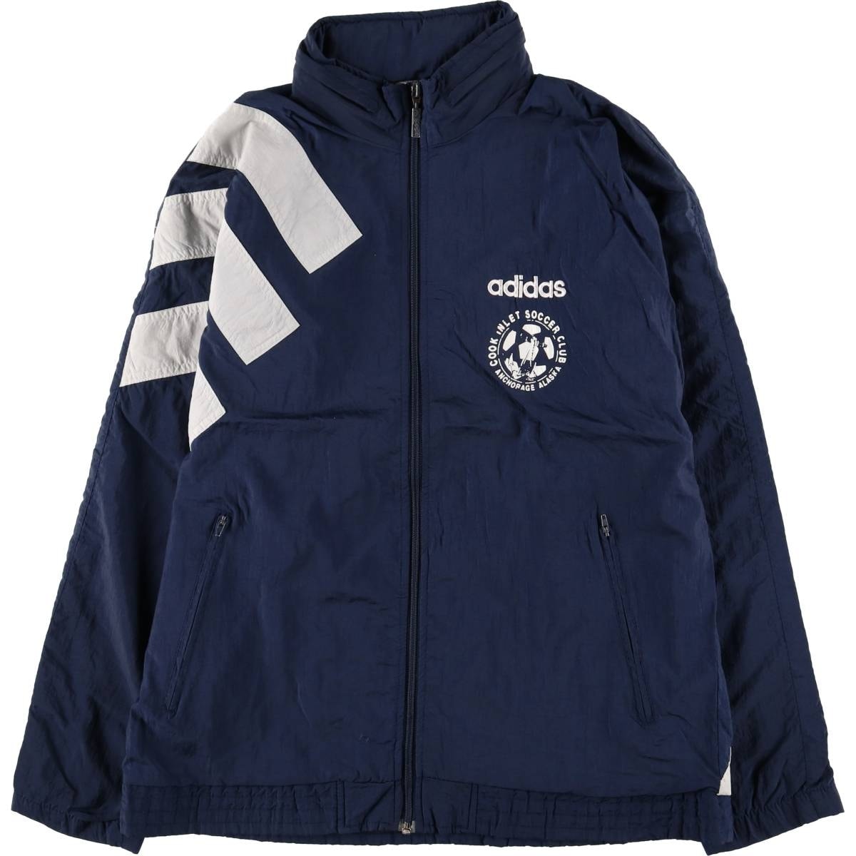 古着 80年代 アディダス adidas ナイロンジャケット メンズM相当 ヴィンテージ/eaa579544