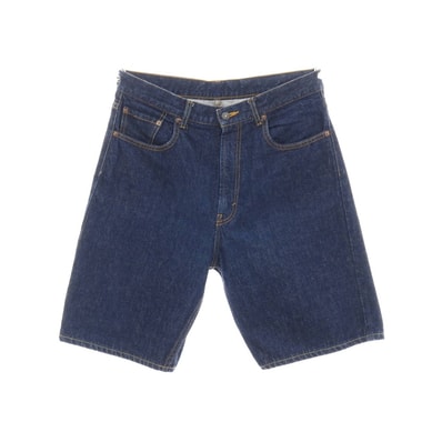 【中古】ビームスプラス BEAMS PLUS コットン デニム ショートパンツ ネイビー【サイズL】【メンズ】
