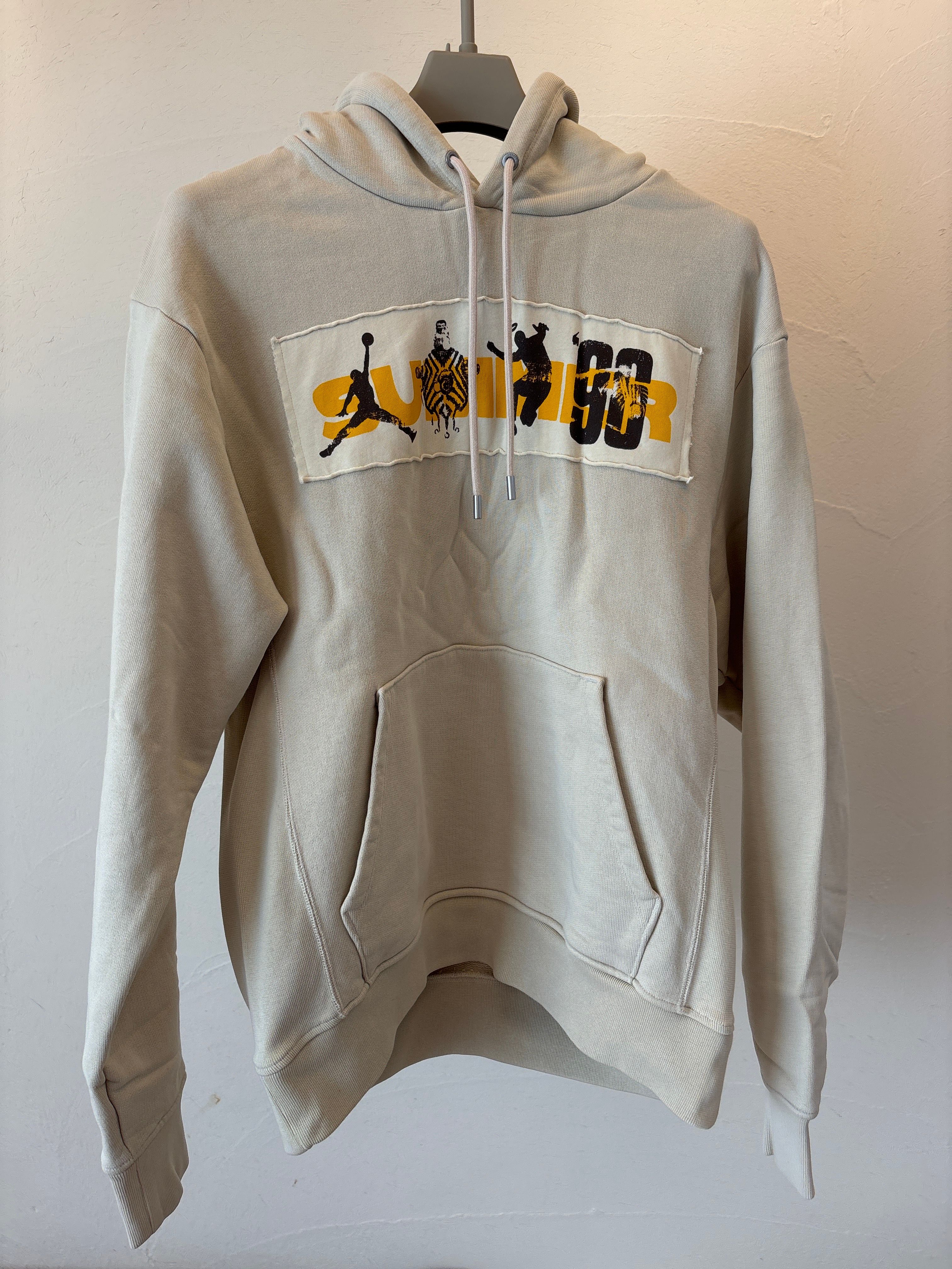 UNION x Jordan x Bephies Beauty Supply Men's Fleece Hoodie "Beige"