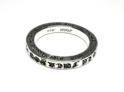 Chrome Hearts 3mm Spacer Ring LA Fuck You "Silver"