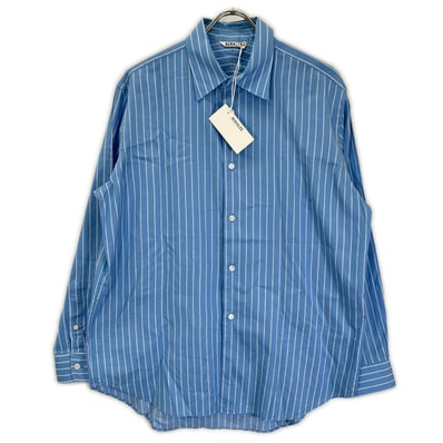 オーラリー A26SS01CS COTTON SILK STRIPE SHIRT 3