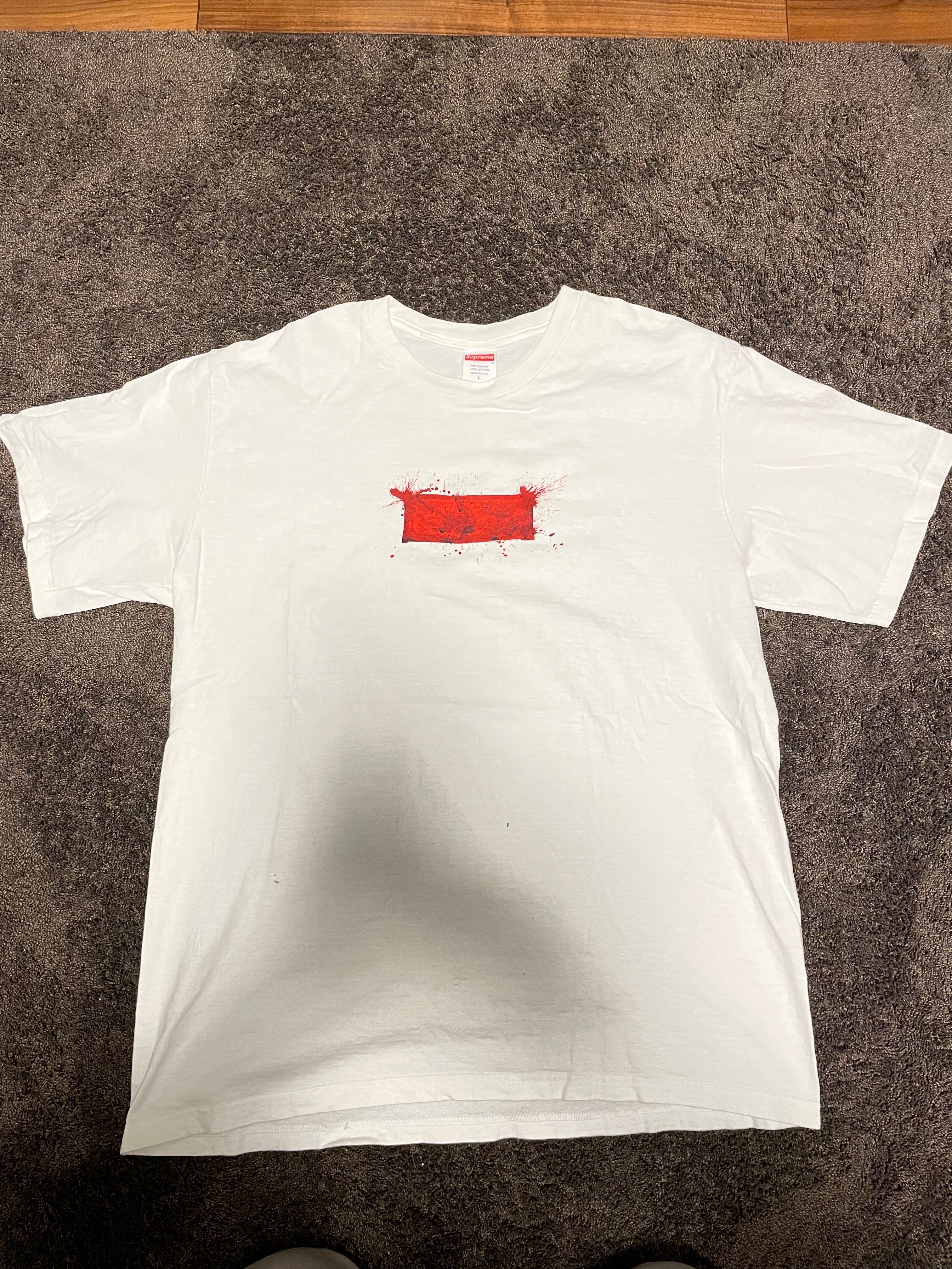 Supreme Ralph Steadman Box Logo Tee "White"