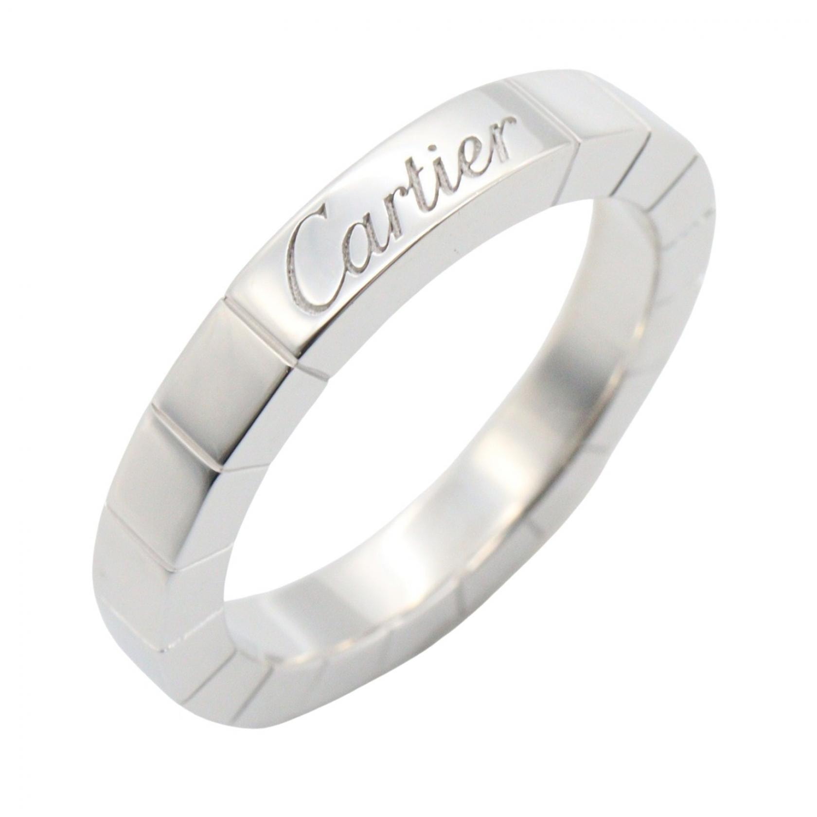 カルティエ CARTIER ラニエールリング リング・指輪 ジュエリー K18WG(ホワイトゴールド) レディース シルバー系 【中古】