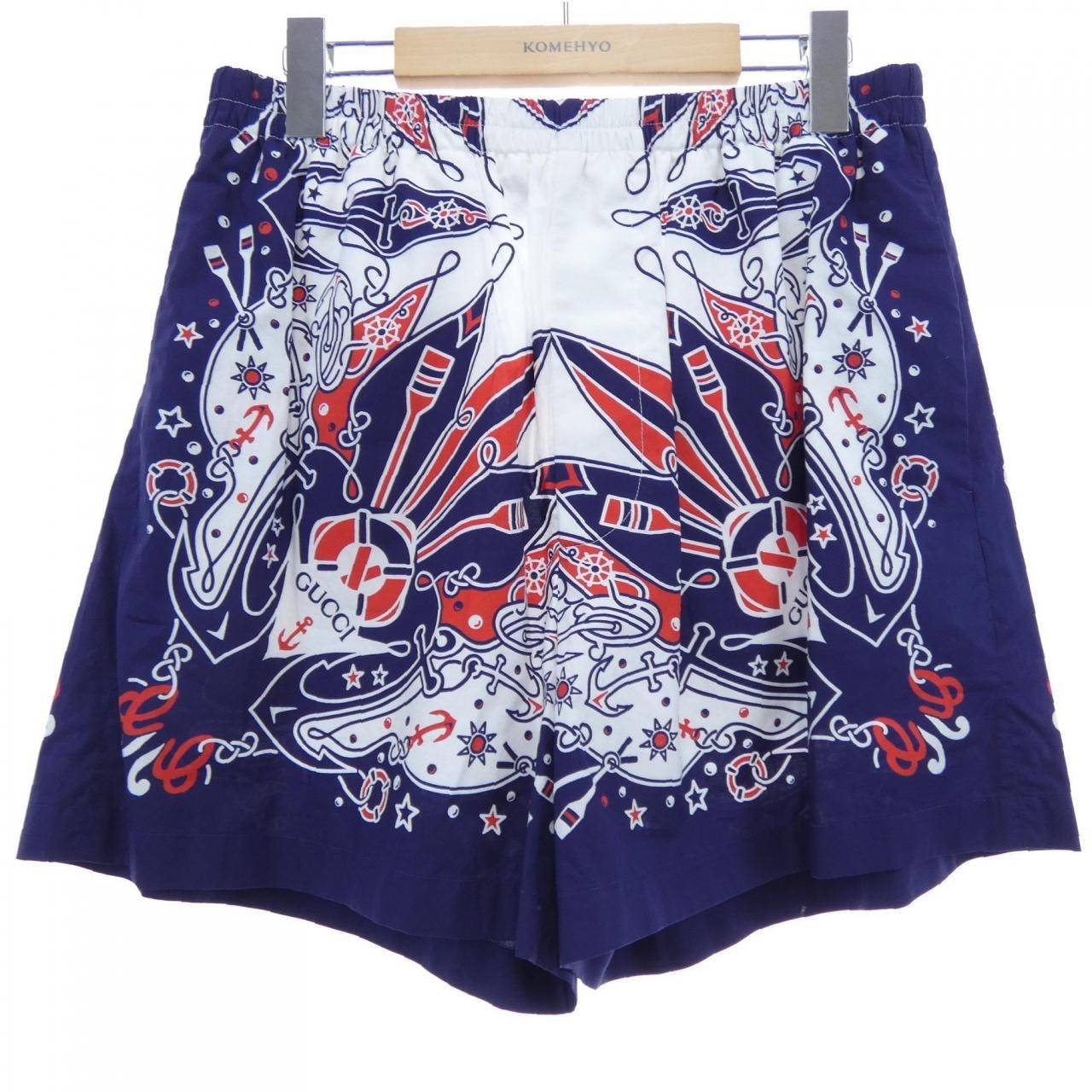 グッチ GUCCI GUCCIバンダナプリントコットンショートパンツ 787502 ZAQYH ショートパンツ