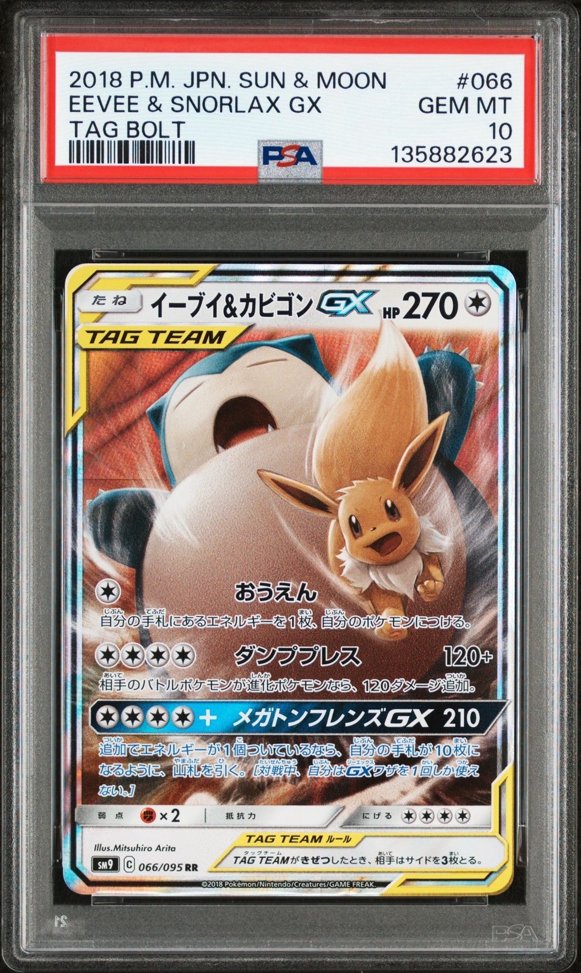 イーブイ&カビゴンGX RR [SM9 066/095](拡張パック「タッグボルト」)