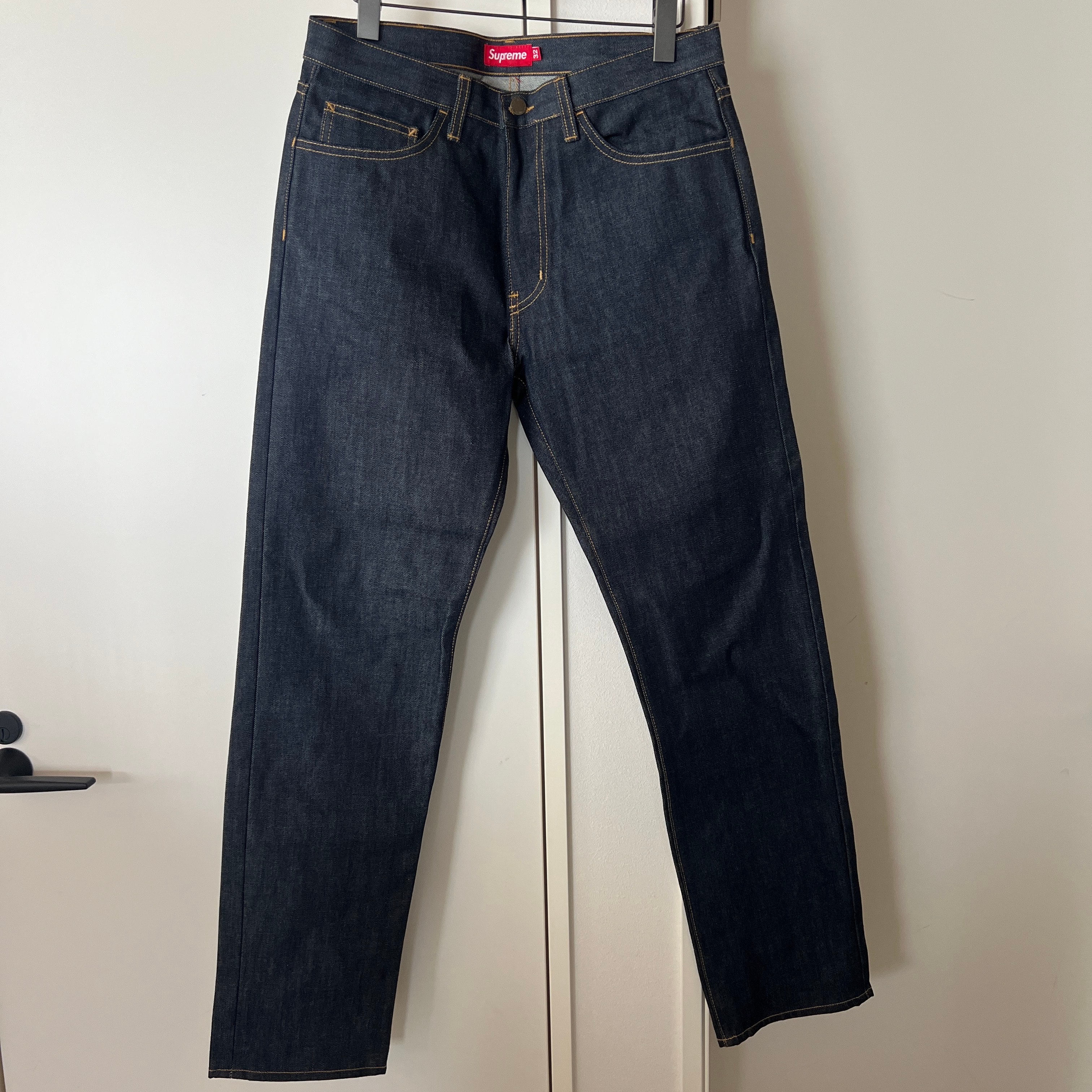 supreme Five-Pocket Rider Jeanインディゴブルー デニム 32