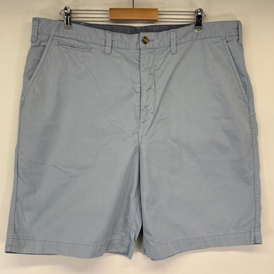 古着 ポロ・ラルフローレン POLO RALPH LAUREN ショートパンツ チノショーツ ハーフ 半ズボン 短パン ポロチノ w40 水色系 メンズ