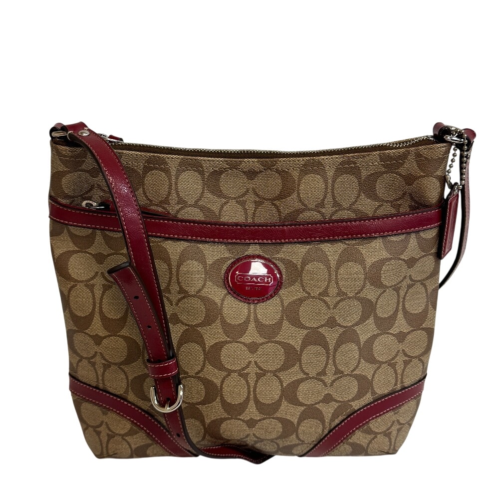 コーチ COACH ショルダーバッグ シグネチャー F18926 ベージュ