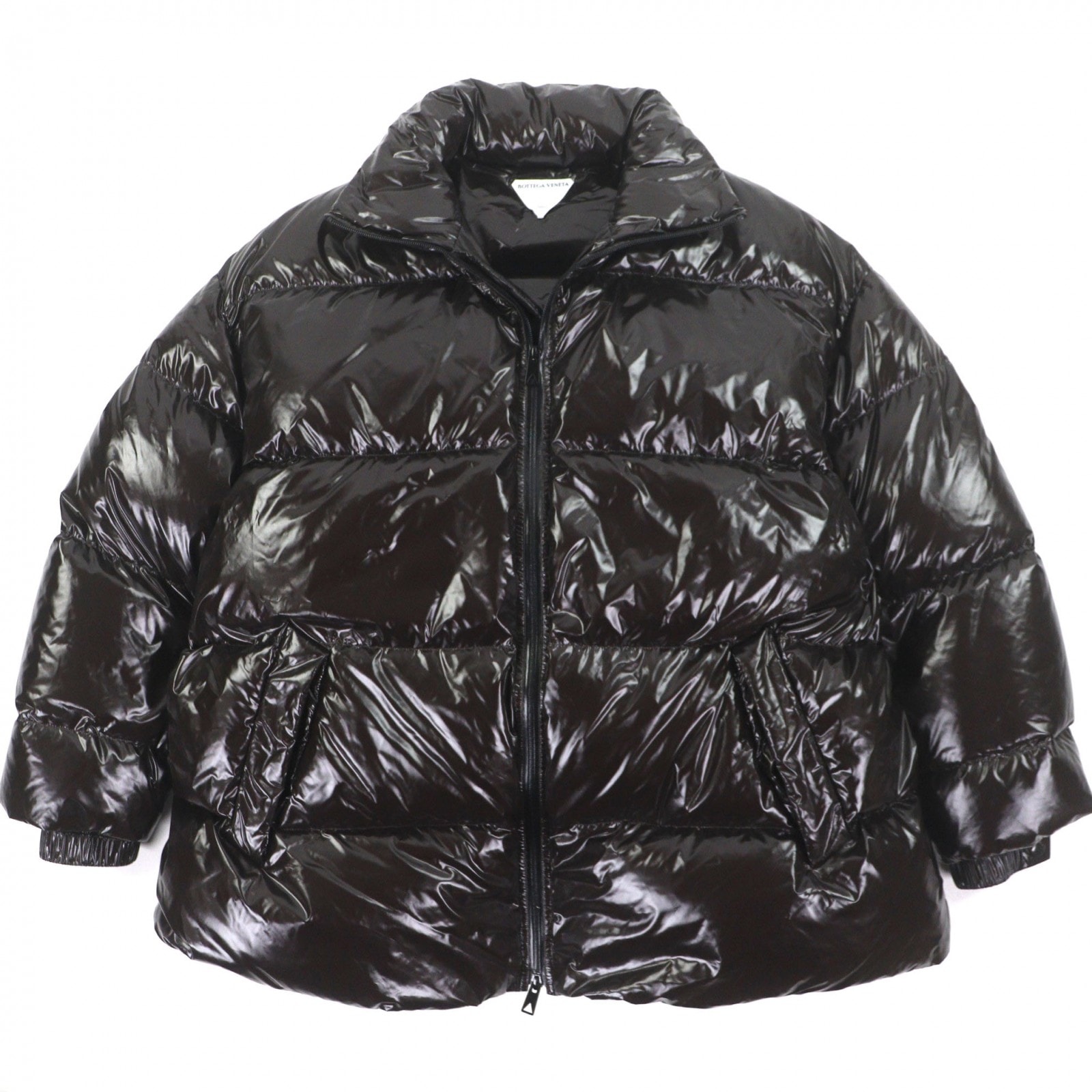 極美品 ボッテガヴェネタ ダウンジャケット ダークブラウン L 659724