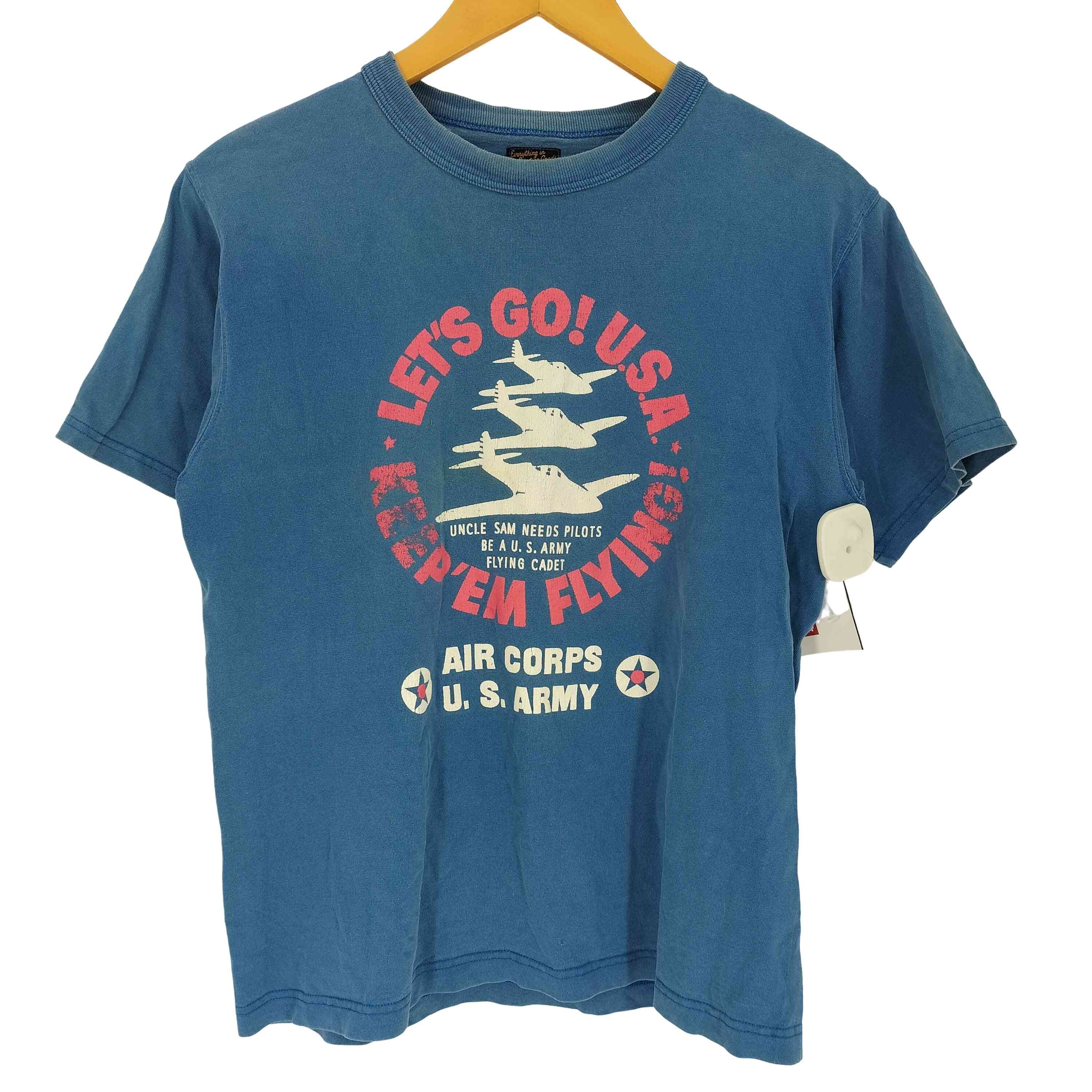 クルーネックプリントTシャツ【1141872942360】