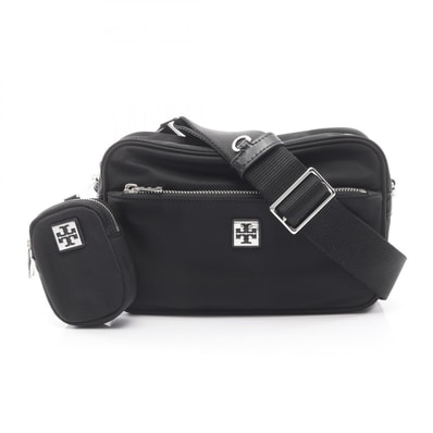 トリーバーチ Tory Burch VIRGINIA ヴァージニア ショルダーバッグ バッグ ナイロン レディース ブラック系 169166001 【新品】