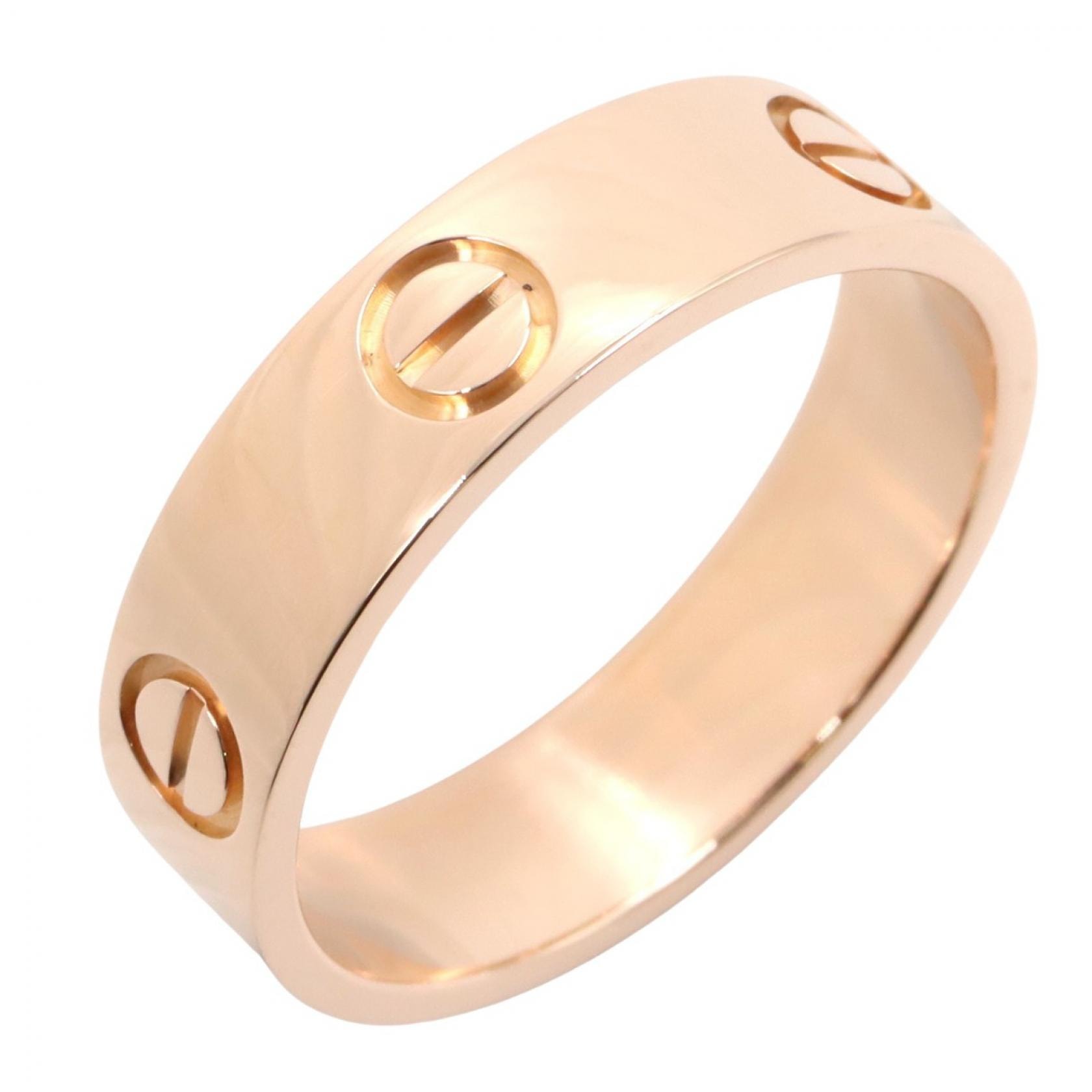 カルティエ CARTIER ラブリング リング・指輪 ジュエリー K18PG(ピンクゴールド) メンズ レディース ゴールド系 B4084600 【中古】