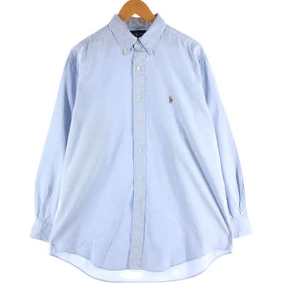 古着 ラルフローレン Ralph Lauren YARMOUTH 長袖 ボタンダウンシャツ メンズL相当/eaa509390