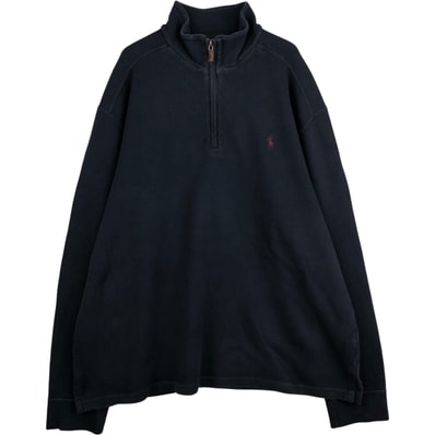 古着 ラルフローレン Ralph Lauren POLO by Ralph Lauren ハーフジップスウェットシャツ トレーナー メンズXL相当/eaa591513