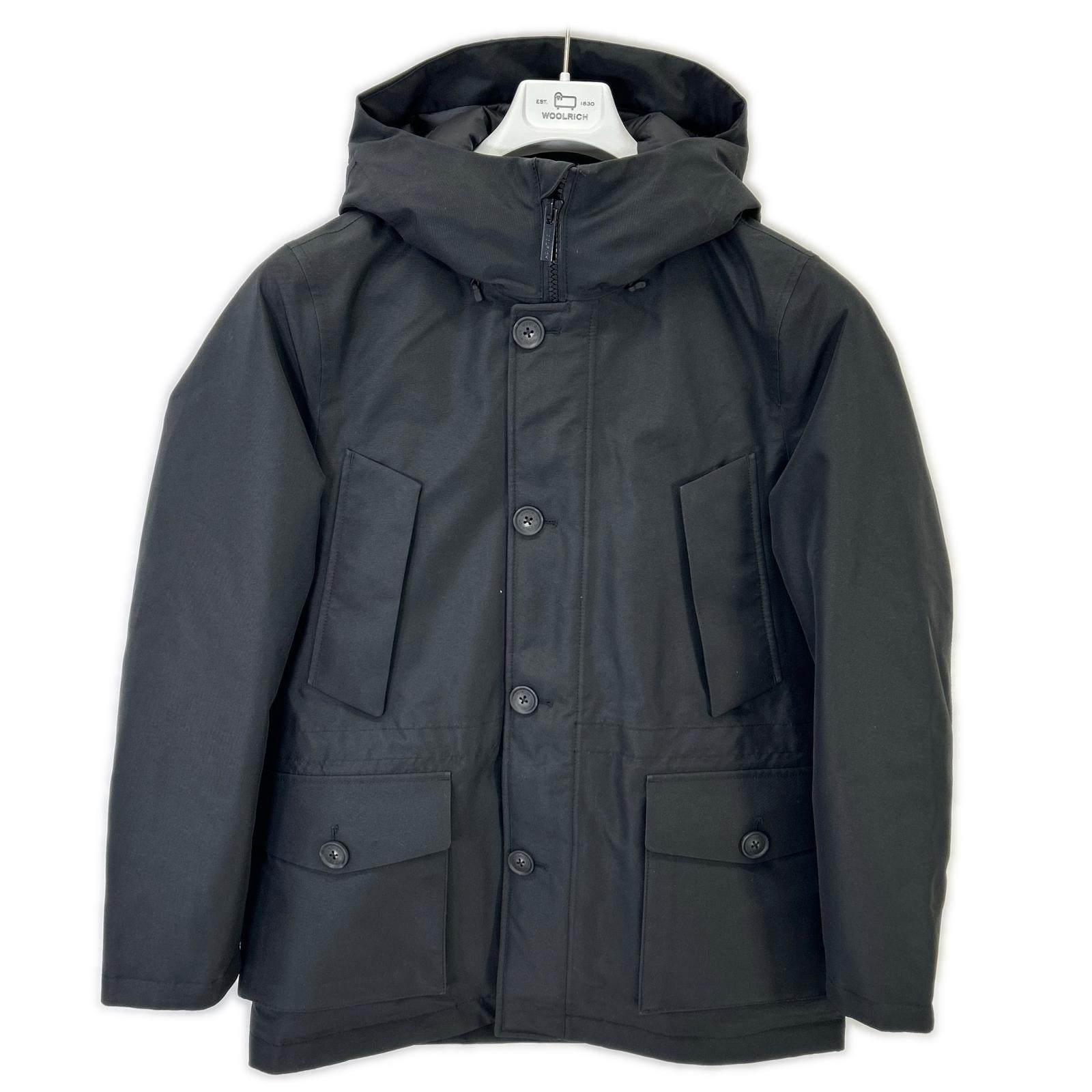 ウールリッチ CFWOOU0474MRU ブラック マウンテンゴアテックスパーカー S