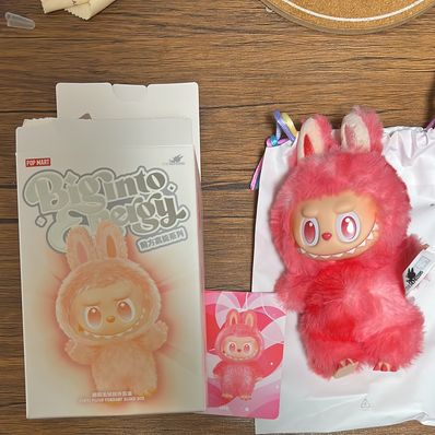 POP MART THE MONSTERS (LABUBU) Big into Energy Series Plush Pendant LOVE