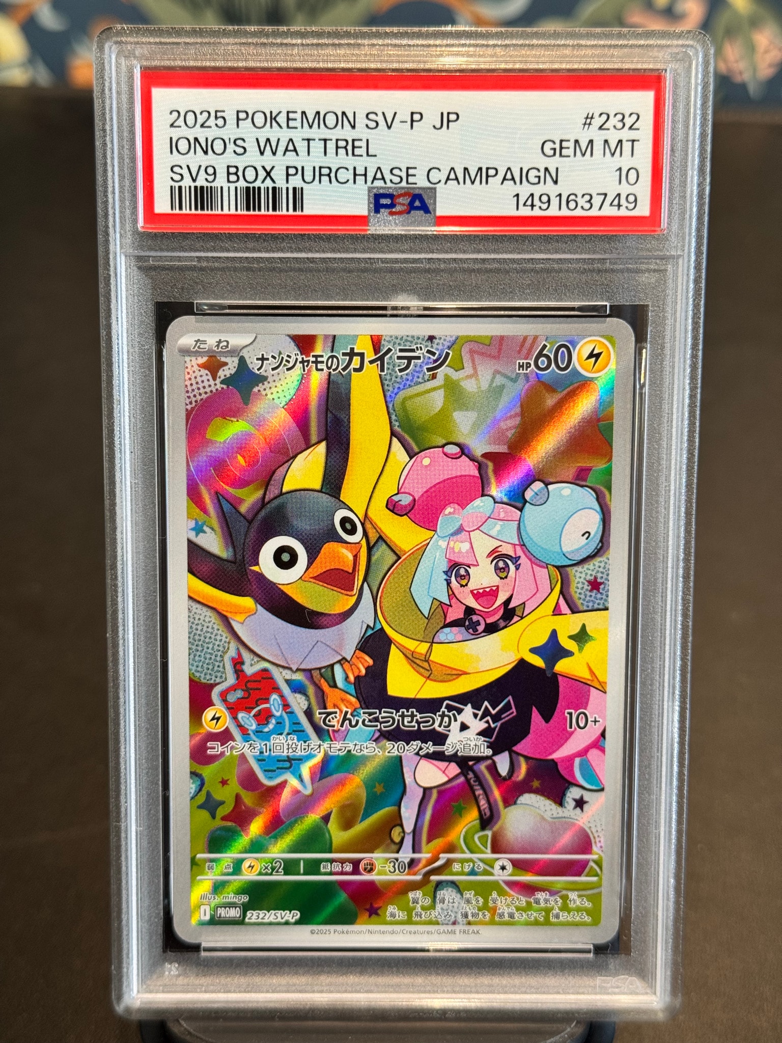 ナンジャモのカイデン P [SV-P 232](プロモーションカード「拡張パック バトルパートナーズ Box購入キャンペーン」)